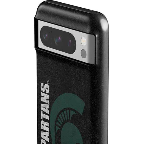 Michigan State University Bold Spartans Logo Google Pixel 8 Pro Impact Case